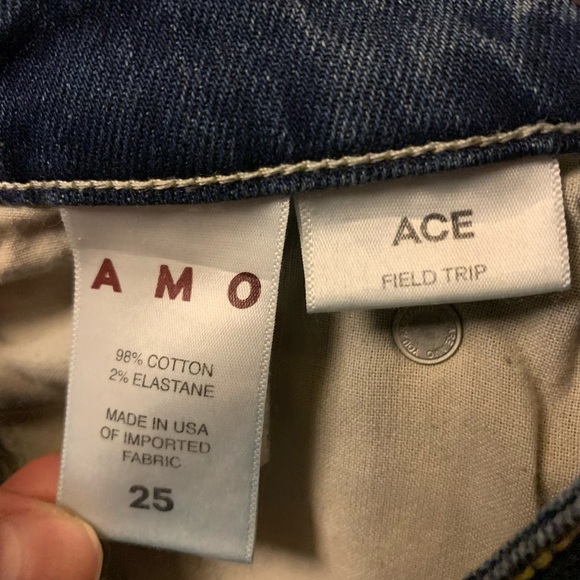 AMO ACE Field Trip Denim Jeans Size 25 - Picture 13 of 16